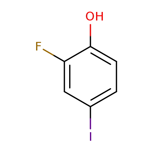 Ic1ccc(c(c1)F)O