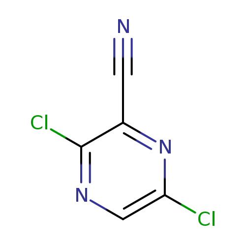 N#Cc1nc(Cl)cnc1Cl