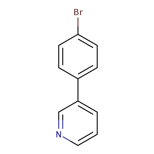 Brc1ccc(cc1)c1cccnc1