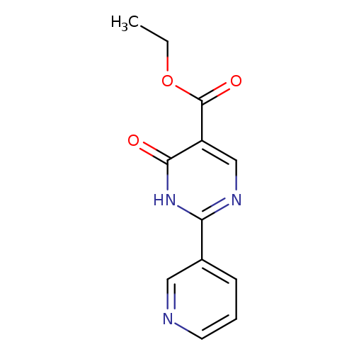 CCOC(=O)c1cnc([nH]c1=O)c1cccnc1
