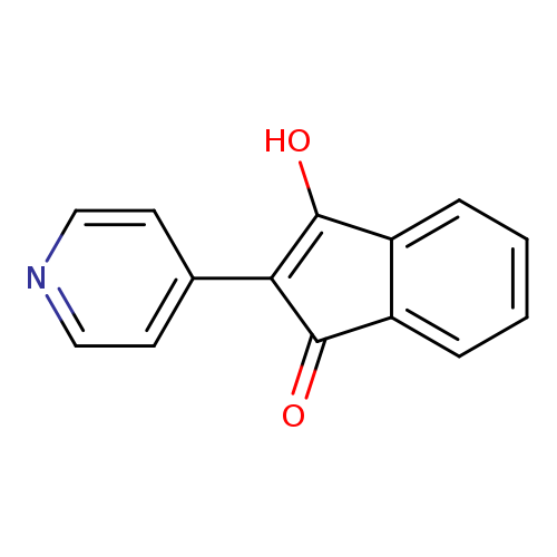 O=C1c2ccccc2C(=C1c1ccncc1)O