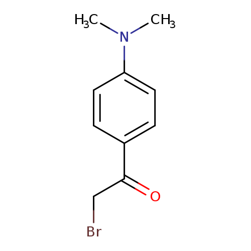 BrCC(=O)c1ccc(cc1)N(C)C