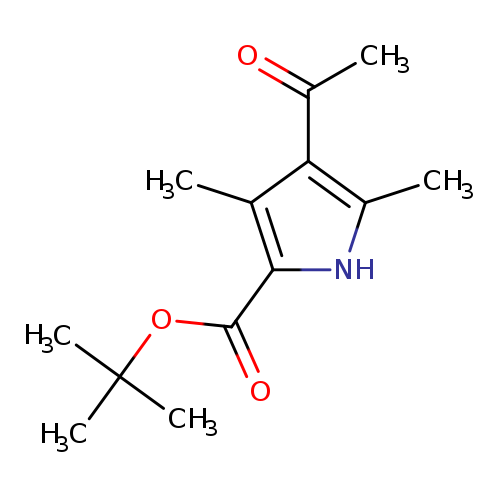O=C(c1[nH]c(c(c1C)C(=O)C)C)OC(C)(C)C