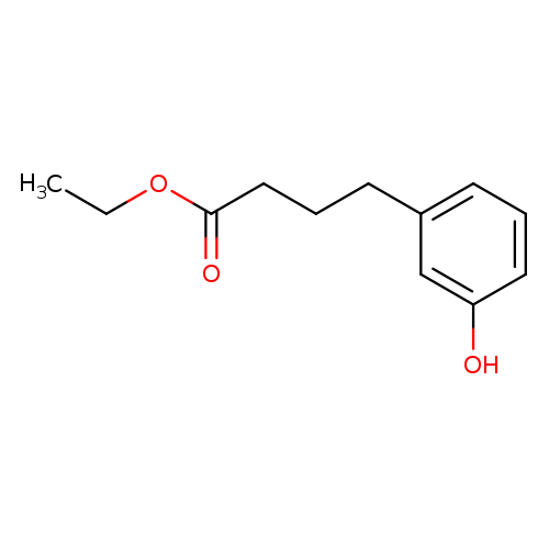 CCOC(=O)CCCc1cccc(c1)O