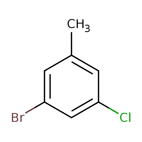 Cc1cc(Cl)cc(c1)Br