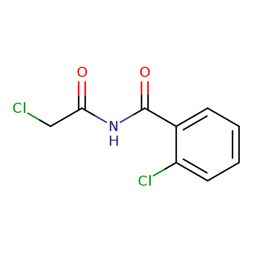 ClCC(=O)NC(=O)c1ccccc1Cl