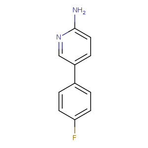 Fc1ccc(cc1)c1ccc(nc1)N