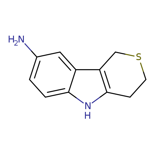 Nc1ccc2c(c1)c1CSCCc1[nH]2