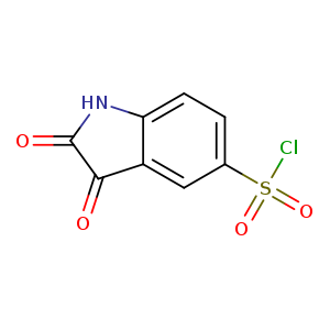 O=C1Nc2c(C1=O)cc(cc2)S(=O)(=O)Cl