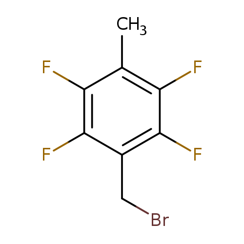 BrCc1c(F)c(F)c(c(c1F)F)C