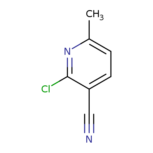 Cc1ccc(c(n1)Cl)C#N