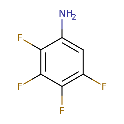 Fc1c(N)cc(c(c1F)F)F