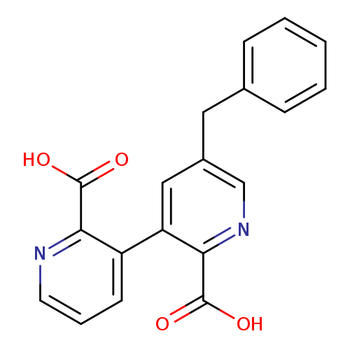 OC(=O)c1ncc(cc1c1cccnc1C(=O)O)Cc1ccccc1