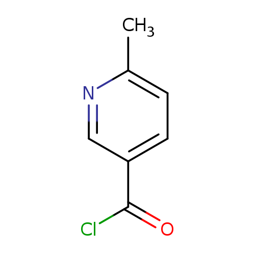 Cc1ccc(cn1)C(=O)Cl