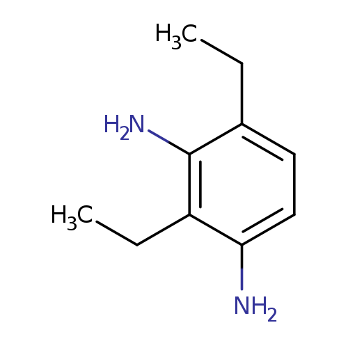 CCc1ccc(c(c1N)CC)N