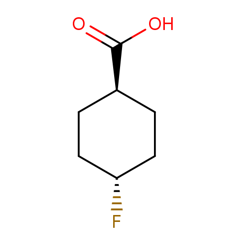 F[C@@H]1CC[C@H](CC1)C(=O)O