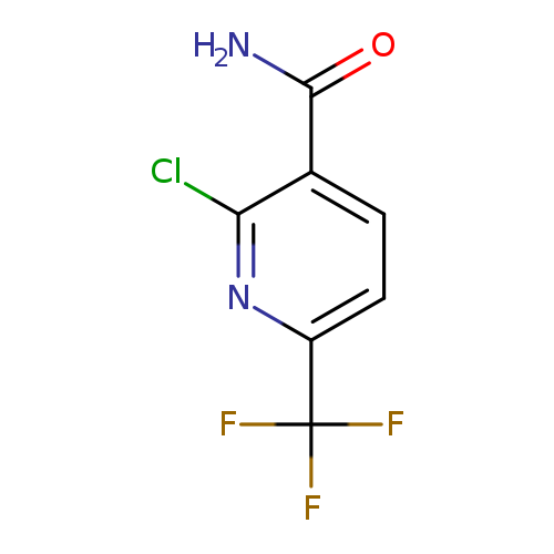 NC(=O)c1ccc(nc1Cl)C(F)(F)F