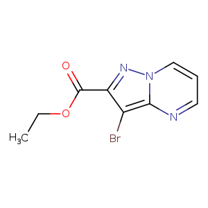CCOC(=O)c1nn2c(c1Br)nccc2
