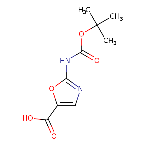 O=C(Nc1ncc(o1)C(=O)O)OC(C)(C)C