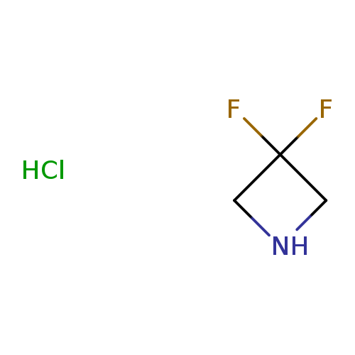 FC1(F)CNC1.Cl