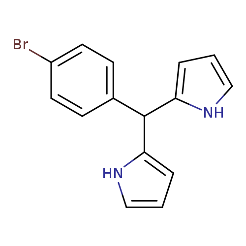 Brc1ccc(cc1)C(c1ccc[nH]1)c1ccc[nH]1