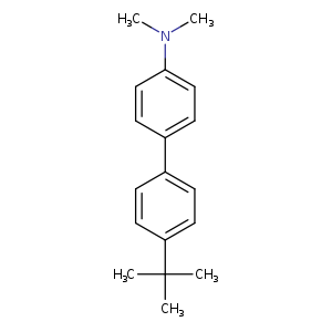 CN(c1ccc(cc1)c1ccc(cc1)C(C)(C)C)C