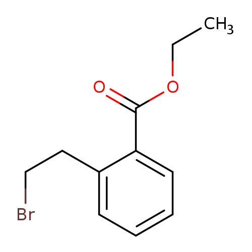 BrCCc1ccccc1C(=O)OCC