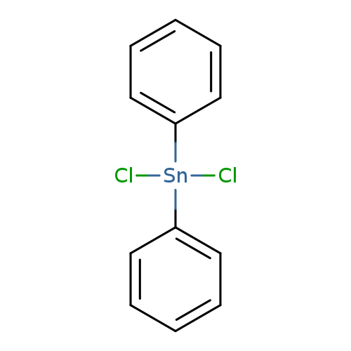 Cl[Sn](c1ccccc1)(c1ccccc1)Cl