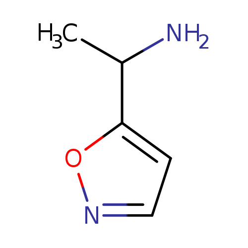 CC(c1ccno1)N