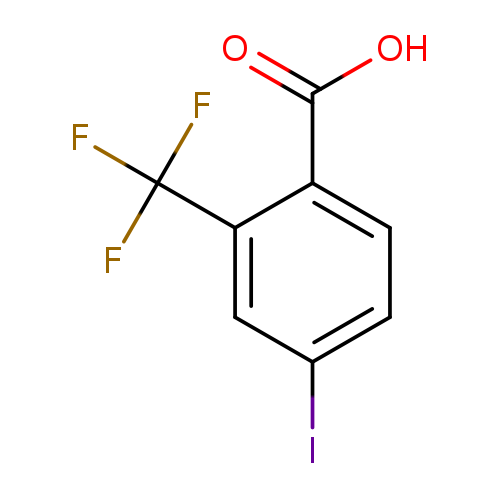 Ic1ccc(c(c1)C(F)(F)F)C(=O)O