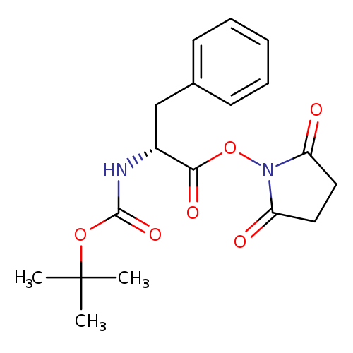O=C([C@@H](Cc1ccccc1)NC(=O)OC(C)(C)C)ON1C(=O)CCC1=O