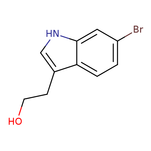 OCCc1c[nH]c2c1ccc(c2)Br