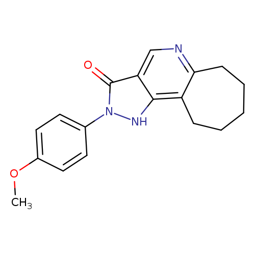 COc1ccc(cc1)n1[nH]c2c(c1=O)cnc1c2CCCCC1