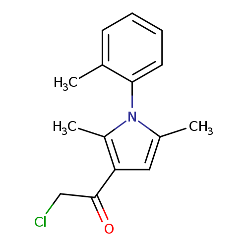 ClCC(=O)c1cc(n(c1C)c1ccccc1C)C