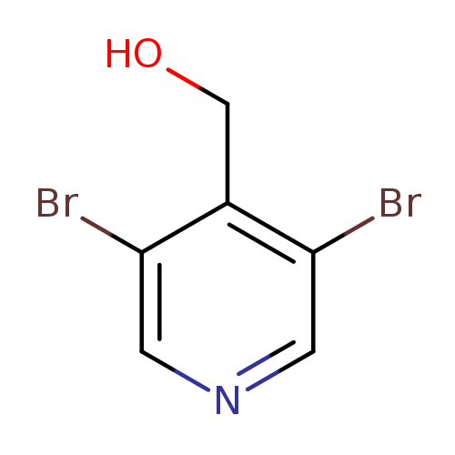OCc1c(Br)cncc1Br