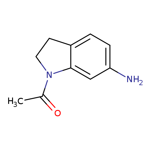 Nc1ccc2c(c1)N(CC2)C(=O)C