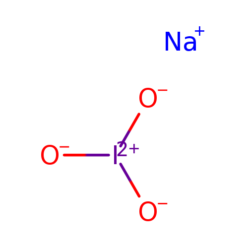 [O-][I](=O)=O.[Na+]