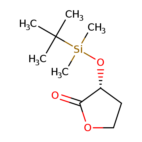 CC([Si](O[C@@H]1CCOC1=O)(C)C)(C)C