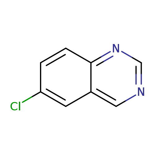 Clc1ccc2c(c1)cncn2