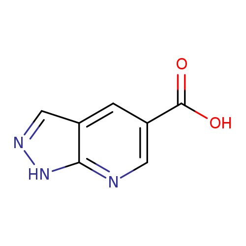 OC(=O)c1cc2cn[nH]c2nc1