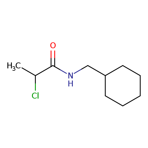 CC(C(=O)NCC1CCCCC1)Cl