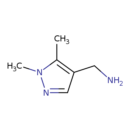 NCc1cnn(c1C)C