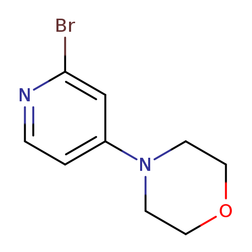Brc1nccc(c1)N1CCOCC1