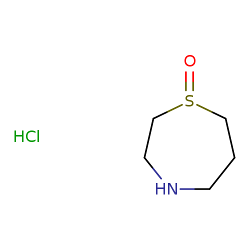 O=S1CCNCCC1.Cl