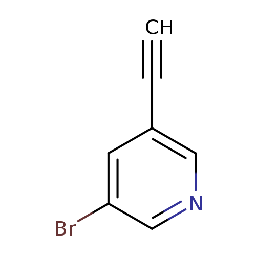 Brc1cc(cnc1)C#C