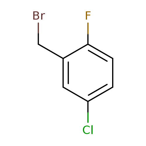 BrCc1cc(Cl)ccc1F