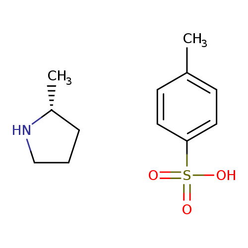 C[C@@H]1CCCN1.Cc1ccc(cc1)S(=O)(=O)O