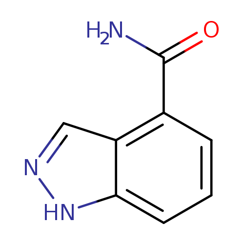 NC(=O)c1cccc2c1cn[nH]2