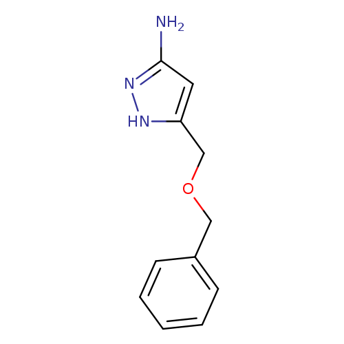 Nc1n[nH]c(c1)COCc1ccccc1