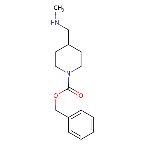 CNCC1CCN(CC1)C(=O)OCc1ccccc1